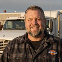 Greg P., a 17-year Scranton-based OTR driver running PA to Florida who found his ride-along partner on RoadHeart