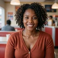 Janelle T., a trucker community member who met her OTR partner via RoadHeart blue collar dating