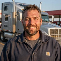 Dave M., a 14-year CDL-A driver from Harrisburg who met his partner through Pennsylvania trucker dating on RoadHeart