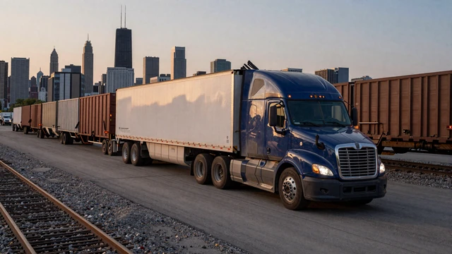 Chicago freight hub linked for Iowa drivers seeking trucker dating in a major Midwest city